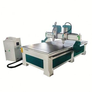 Routeur à bois double tête 220V avec 2 broches, machine à mortaiser automatique pour la découpe et la gravure du contreplaqué - Product Image 5