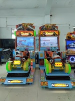 Machine de jeu d'arcade de course de moto à monnayeur de 42 pouces, simulateur de moto de rue pour centre de jeux pour enfants