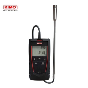 Anemómetro Portátil Kimo Lv110, Medición de Velocidad del Viento y Temperatura, Precisión de 0.2535 M/S, Resolución de 0.1 Ms - Product Image 2