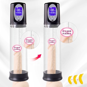 LCD Affichage Électrique Dick <span class=keywords><strong>Agrandir</strong></span> Le Dispositif D'érection de Vide De la Pompe À Pénis Produits - Product Image 5