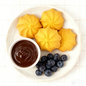 Biscuits de fête en gros, délicieux, texture normale et croustillante, biscuits <span class=keywords><strong>sablés</strong></span>, saveur d'œuf, 260g, biscuits au beurre - Product Image 4