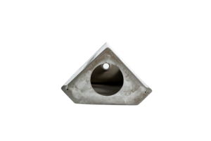 Lavabo <span class=keywords><strong>angolare</strong></span> bianco da terra in ceramica con foro singolo per rubinetto e troppopieno - Product Image 5