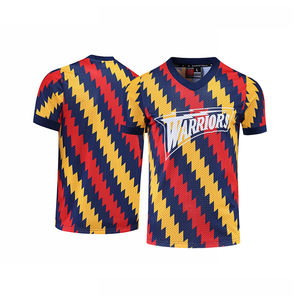 เสื้อกีฬาเบสบอลผ้าตาข่ายใส่สบายสำหรับผู้ชายเสื้อเบสบอลพิมพ์ลาย - Product Image 4