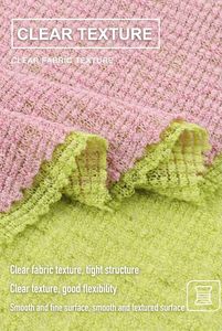 Tissu tricoté en mélange de lin et de polyester haute élasticité 150 GSM pour hauts d'été - Product Image 4