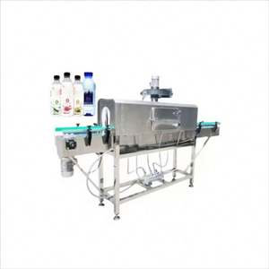 Machine d'emballage sous tunnel de rétraction à la vapeur pour étiquettes de manchons de bouteilles en plastique, tunnel de rétraction à la vapeur pour étiquettes PVC PET, tunnel de rétraction à la vapeur pour bouteilles et canettes - Product Image 4