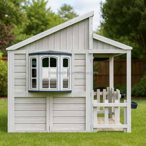 Parque Infantil de Madera al Aire Libre para Niños, Casa de Juegos con Forma de Hongo - Product Image 6