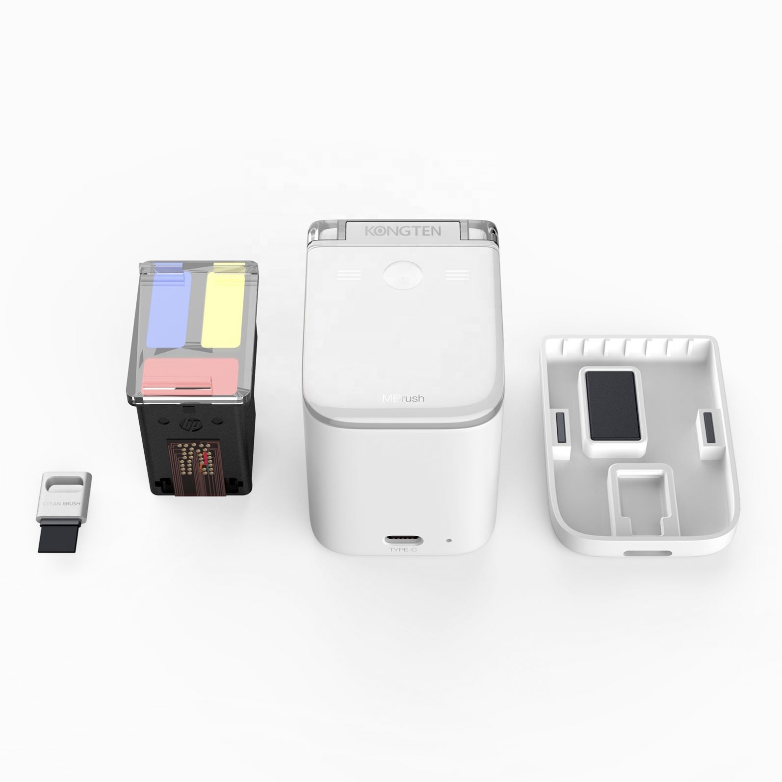 PrintCube Mbrush Mini Mobile Color Printer Portable Handheld