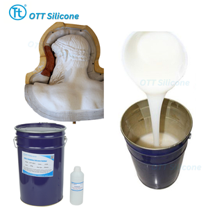 Economische borstelbare tin-uithardende <span class=keywords><strong>RTV</strong></span>-<span class=keywords><strong>silicone</strong></span> voor verticale oppervlakken en grote sculpturen, vloeibare tweedelige gietkwaliteit - Product Image 1