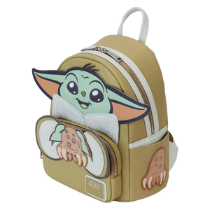 Mochila pequeña Loungefly personalizada de fabricación BSCI, estilo <span class=keywords><strong>Disney</strong></span>, diseño Yuda Baby Cosplay, para mujer. - Product Image 3