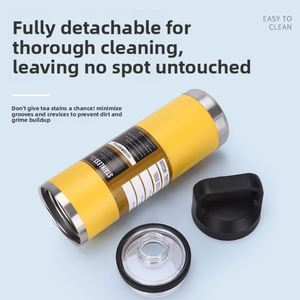 Stainless Steel Insulated Vacuum <b>Flask</b> 20oz 27oz 34oz <b>Large</b> Capacity Portable Water Bottle Carry Handle 6-12 Hours Thermal - Product Image 2