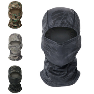 <span class=keywords><strong>Masque</strong></span> respirant en maille à séchage rapide, protection intégrale pour le visage et le cou, cagoule camouflage unisexe pour le cyclisme en plein air - Product Image 1