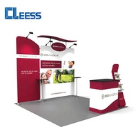 Cadre en tube d'aluminium Support de fond pour foire commerciale