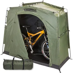 Couverture de hangar portable extérieur léger de haute qualité et tente de rangement de vélo pour tondeuse à gazon et outils de jardin tente de rangement de vélo