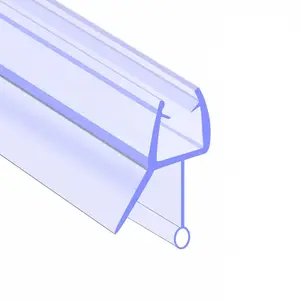 Горячая распродажа, уплотнительная лента для двери из мягкого ПВХ с экструзионным пластиковым прозрачным профилем