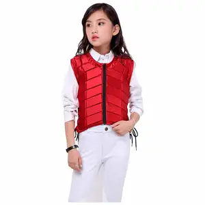 Unisex Equestrian Protective Vest EVA Padded Horse Riding Protective Gear Body Protector Guard Shock Absorption Waistcoat