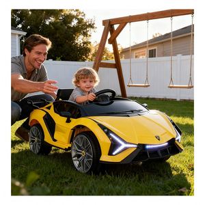 รถยนต์ไฟฟ้าขนาดเล็กสำหรับเด็ก ขับเคลื่อนด้วยแบตเตอรี่ ทนทาน 4 ล้อ พร้อมฟังก์ชั่นปั่นถีบ ตอบสนองรวดเร็ว เครื่องเล่นเพลง MP3 ทำจากพลาสติก - Product Image 1