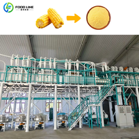 Usine de mouture de céréales commerciale pour usine alimentaire, ligne de production de broyage et de traitement du maïs et du blé