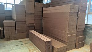 16 12 1.5 Evaporative Cooling Pad Honeycomb Style Cellulose Humidifier Water Indirect <b>small</b> - Product Image 4