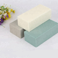 Briques de mousse florale sèche en gros, fournitures pour fleuristes pour arrangements de roses et fleurs préservées, éponge sèche pour fleurs