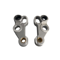 Support de fixation en aluminium et jeu de bagues en bronze pour Mitsubishi D3000/Diamond 3000, support d'axe de pince oscillante et roulement sans huile