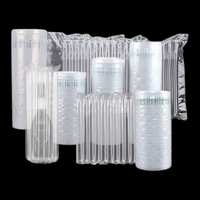 Emballage d'expédition YS en plastique 50mic 250m/rouleau, sac gonflable à colonnes d'air anti-perforation pour protection logistique