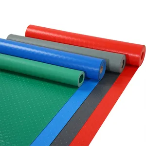 Anti-Rutsch-PVC-Fußmatten mit schwerem Staub rollen für die Garagen matte des Schwimmbad kissens