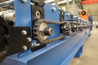 Máquina Formadora de Rollos para Techos Trapezoidales Corrugados de Una Sola Capa con Lámina IBR de Teja Esmaltada Premium