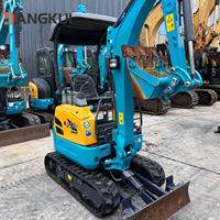 Excavadora U17 de 1.7 Toneladas, Mini Excavadora de Segunda Mano, Original de Japón U15/U17/U25/U30/U35, Todas en Stock para la Venta