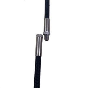 Horshi Customized <strong>Lunge</strong> <strong>Whip</strong> with Rubber Handle Can Detachable Into Two Sections 39 Inch Shaft, 48 Inch Drop, 12 Inch Popper - Product Image 2