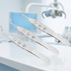 Pinzas de Masaje Oftálmicas de Acero Inoxidable, Instrumento Manual para el Cuidado de los Ojos, Cirugía Plástica Cosmética, para Uso Profesional - Product Image 4