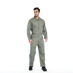 Высококачественная огнестойкая защитная одежда 100% хлопка Nomex комбинезон огнестойкий Fr Рабочий Комбинезон