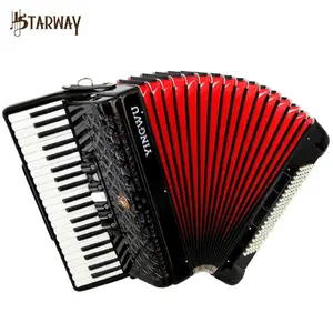 उच्च गुणवत्ता कीबोर्ड लचीला बास बटन 41 चाबियाँ 120 बास Accordion