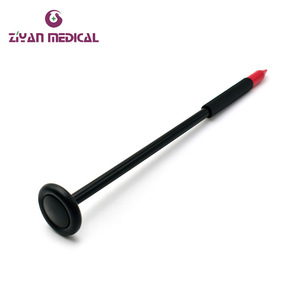 ค้อนตรวจวินิจฉัยทรงกลม ZY-6002 สีดำล้วน ทำจากโลหะผสมสังกะสี  ค้อนตีแบบใช้มือ  หัวกลมสีดำล้วน - Product Image 4