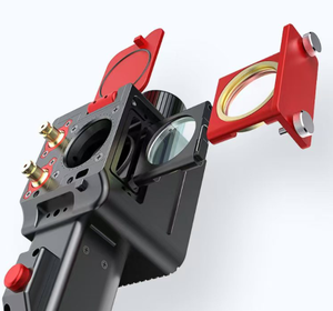 Pistola de cabezal de limpieza láser CW de refrigeración por agua de 3000W, modelo más nuevo para eliminación de óxido por láser - Product Image 1