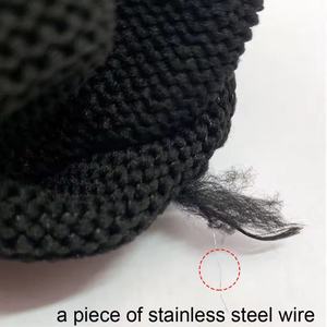 Gants anti-coupure, ignifuges, durables, personnalisables, fabriqués directement en usine, doublés de soie confortable, protection de sécurité, pour la cuisine, l'industrie - Product Image 2