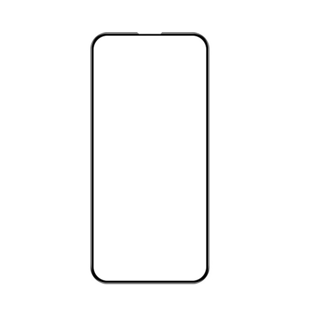 Hot O Type Half Fold 9HD Clear Exact Size Glass Screen Protector for iPhone 16 15 14 13 12 11 Pro Max Tempered Glass Protector