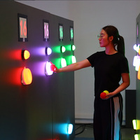 Jeu interactif de tubes LED lumineux, système de jeu interactif pour aire de jeux intérieure, salle de jeux, jeu de tubes LED RGB multijoueur