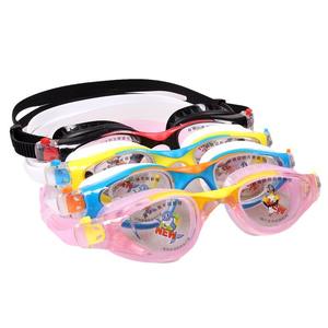 Gafas de natación para niños Jiejia GS23, lentes de plástico impermeables antivaho de alta definición para niños - Product Image 1