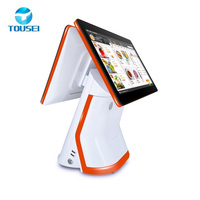 Usine OEM/ODM, système de point de vente tout-en-un compatible Android, écran tactile POS de 15,6 pouces, Windows/Android/Linux