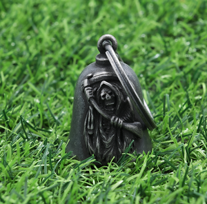 Campana de Motocicleta con Logotipo Personalizado, Campana de Seguridad de Acero Inoxidable 316, Colgantes de Campana para Motociclistas, Regalos para Motociclistas - Product Image 5