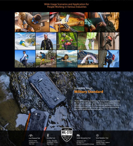 เกราะ <span class=keywords><strong>X5</strong></span> <span class=keywords><strong>Pro</strong></span> สมาร์ทโฟนที่ทนทาน 13MP + 2MP + 5MP กล้อง 5.5 "HD + 5000mAh แบตเตอรี่,Global Dual SIM 4G โทรศัพท์มือถือ,NFC, GPS,บลูทูธ - Product Image 6