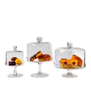 Fancy Mini <strong>Glass</strong> <strong>Dome</strong> Fresh Onion Keeper <strong>Cake</strong>/cheese <strong>Glass</strong> <strong>Dome</strong> - Product Image 6
