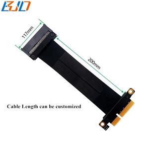 PCI Express PCI-E 4X adaptör yükseltici kart + uzatma kablosu 10-SFF-8639 CM için 100 U.2 U2 konektörü - Product Image 3