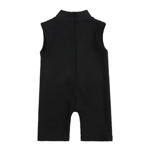 Conjuntos de Ropa para Bebés Niñas, Mono sin Mangas 100% Algodón, Trajes de Verano, Nuevo Modelo Elegante de Color Sólido, Boutique - Product Image 3