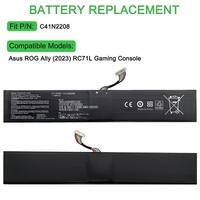 Batterie de remplacement pour console de jeu ASUS C41N2208 4780mAh 15.4V Li-Polymère Grade A++ ROG Ally RC71L CE RoHS en stock