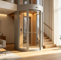 Ascenseur Résidentiel à Tractions Rotatives au Design Moderne pour la Maison