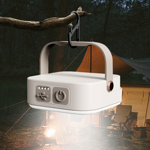 Sáng LED sạc di động đèn lồng với ngân hàng điện, không thấm nước Đèn ngoài trời, cắm trại ánh sáng với nam châm cho ngoài trời - Product Image 1