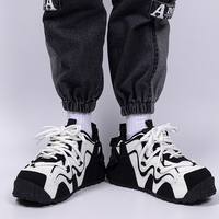 Zapatillas Deportivas Casuales para Hombre 2026, de Cuero Sintético, con Suela Gruesa, Plataforma, Transpirables, para Caminar