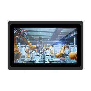 定制10.1 12.1 15.6 17 19 21.5英寸薄膜晶体管液晶框架电容式触摸显示器平板工业显示器