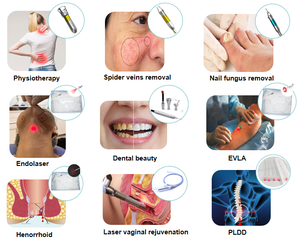 Máquina Láser Facial de Lifting Precio Quema Grasa Tensa Piel Liposucción Láser Facial Disolución de Grasa Inyección Láser Diodo 1470nm - Product Image 2